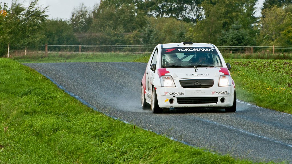 Frank Nielsen og Per Brodersen forsvarede i septembers Rally Midtjylland på bedste vis deres 2. plads i diverse mesterskaber
(Foto: rallypics.dk – Viggo Johansen)